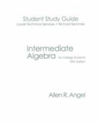 Intermediate Algebra for College Students 0130402494 Book Cover