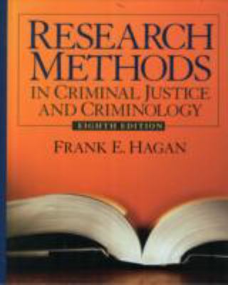 Research Methods in Criminal Justice and Crimin... 0135043883 Book Cover