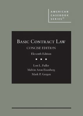 Basic Contract Law, Concise Edition (American C... 1685610315 Book Cover
