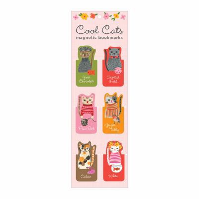 Cool Cats Magnetic Bookmarks 0735354308 Book Cover