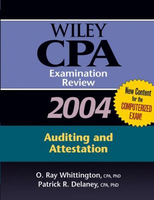 Wiley CPA Examination Review 2004, Auditing and... 047146340X Book Cover