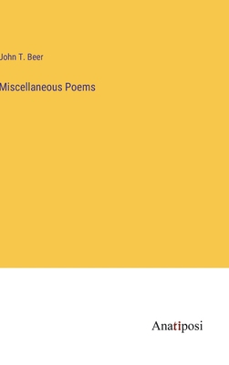Miscellaneous Poems 3382312999 Book Cover
