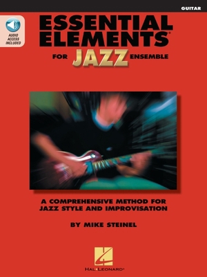 Essential Elements for Jazz Ensemble Guitar Beg... 0793596262 Book Cover