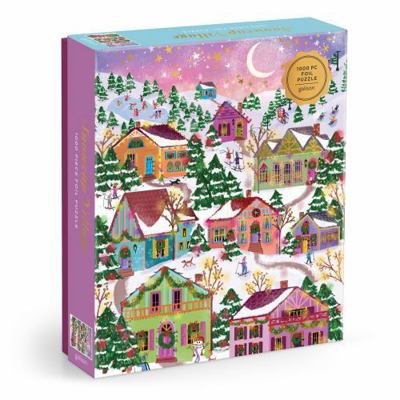 Joy Laforme Snowcap Village 1000 Piece Foil Puzzle 0735386080 Book Cover