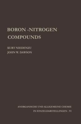 Boron-Nitrogen Compounds 354003255X Book Cover