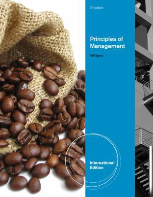 Principles of Management. Chuck Williams B00KNAX1HG Book Cover