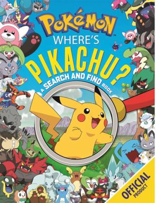 Where's Pikachu? A Search and Find Book: Offici...            Book Cover