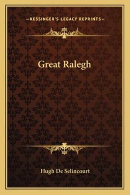 Great Ralegh 1162928301 Book Cover