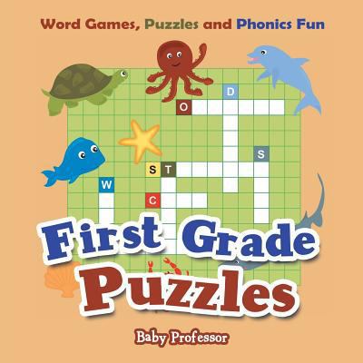 First Grade Puzzles: Word Games, Puzzles and Ph... 1683055489 Book Cover