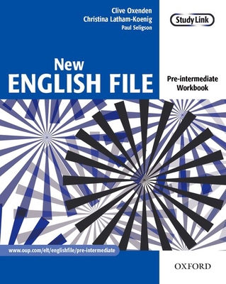 New English File Pre-Intermediate: Workbook 0194384365 Book Cover