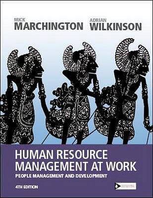 Human Resource Management at Work 1843982005 Book Cover