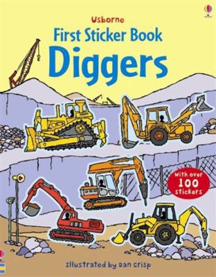 First Sticker Book Diggers 1805070592 Book Cover