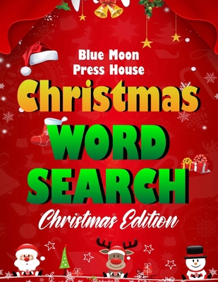 Christmas word search.: Easy Large Print Puzzle... 1671650875 Book Cover