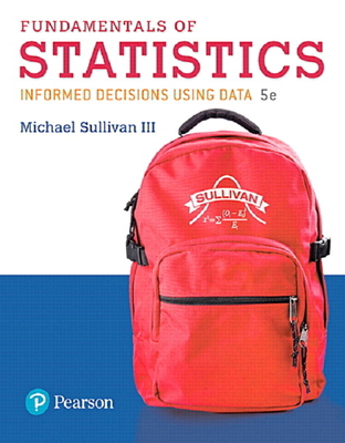 Fundamentals of Statistics 0134509994 Book Cover