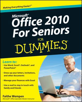 Office 2010 For Seniors For Dummies 0470583029 Book Cover