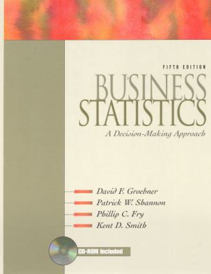 Business Statistics: A Decision-Making Approach 0130108561 Book Cover