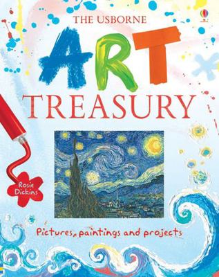 The Usborne Art Treasury 0746075618 Book Cover