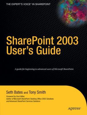 SharePoint 2003 User's Guide 1590595149 Book Cover