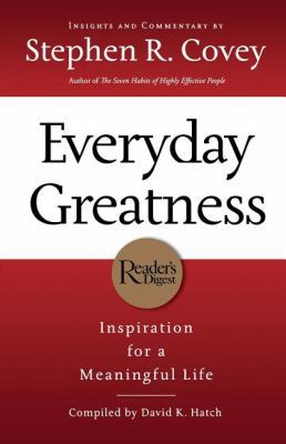Everyday Greatness : Inspiration for a Meaningf... B00A2Q7I3O Book Cover