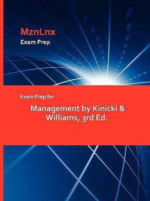 Exam Prep for Management by Kinicki & Williams,... 1428872639 Book Cover