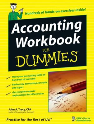 Accounting Workbook for Dummies 0471791458 Book Cover