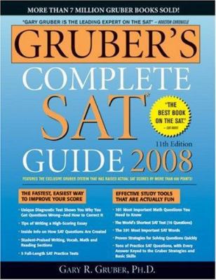 Gruber's Complete SAT Guide 2008 1402211341 Book Cover