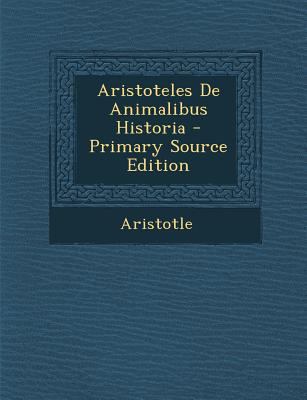 Aristoteles De Animalibus Historia [Basque] 129316562X Book Cover