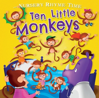 Ten Little Monkey's 1989219667 Book Cover