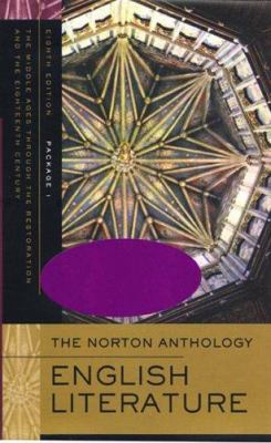 The Norton Anthology of English Literature 0393928330 Book Cover