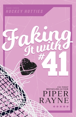 Faking it with #41 (Large Print) B0C884YV4G Book Cover