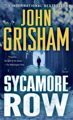 Sycamore Row: A Novel 0812999053 Book Cover