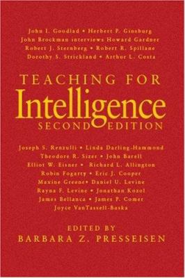 Teaching for Intelligence 1412955548 Book Cover