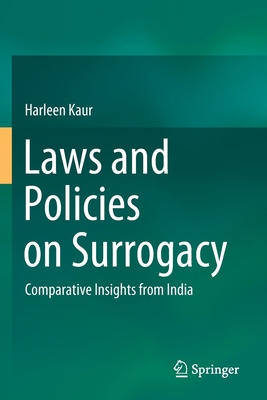 Laws and Policies on Surrogacy: Comparative Ins... 9811643512 Book Cover