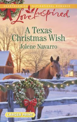 A Texas Christmas Wish [Large Print] 0373818688 Book Cover