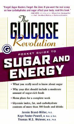 The Glucose Revolution Pocket Guide to Sugar an... 1569246416 Book Cover