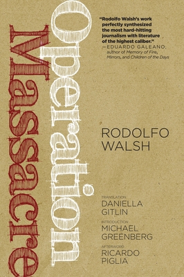 Operation Massacre 1609805135 Book Cover