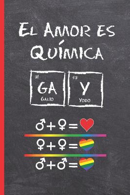 El Amor Es Química: CUADERNO LINEADO 6" X 9" 12... [Spanish] 1070460230 Book Cover