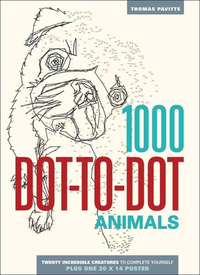 1000 Dot-To-Dot: Animals 1626860858 Book Cover