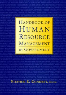 Handbook of Human Resource Management in Govern... 0787940992 Book Cover