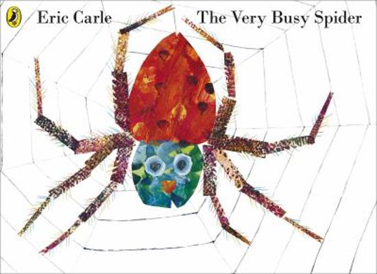 The Very Busy Spider. Eric Carle 0141338326 Book Cover