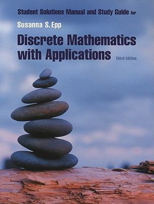 Student Solutions Manual for Epp's Discrete Mat... 0534360289 Book Cover