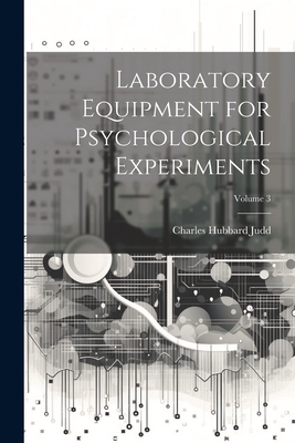 Laboratory Equipment for Psychological Experime... 1021633569 Book Cover