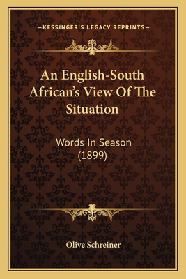 An English-South African's View Of The Situatio... 1164569422 Book Cover