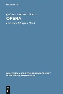 Opera [Latin] B007RD42X4 Book Cover