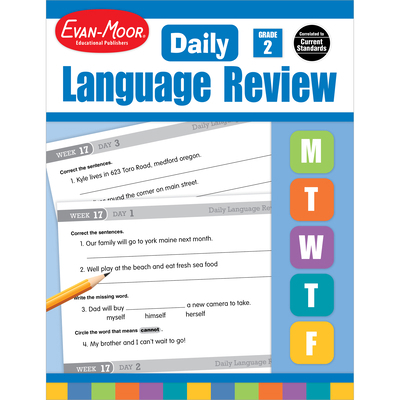 Daily Language Review, Grade 2 Teacher Edition 1557996563 Book Cover