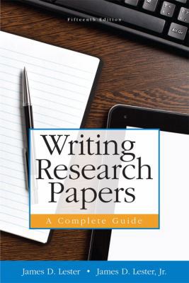 Writing Research Papers: A Complete Guide (Pape... 0321952952 Book Cover