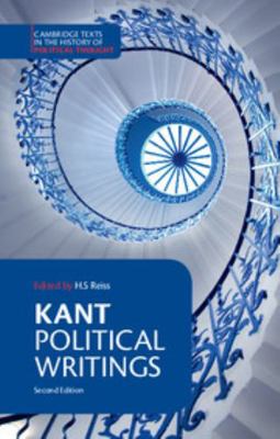 Kant: Political Writings 0521398371 Book Cover