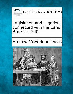 Legislation and Litigation Connected with the L... 124000284X Book Cover