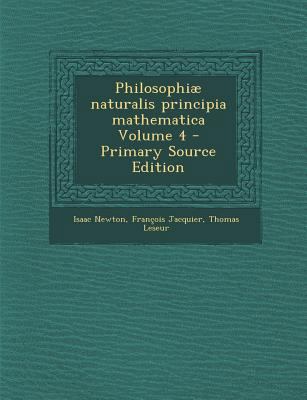 Philosophiae Naturalis Principia Mathematica Vo... [Latin] 1295789159 Book Cover