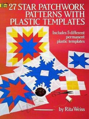 Plastic Templates for 27 Star Patchwork Pattern... 0486258440 Book Cover